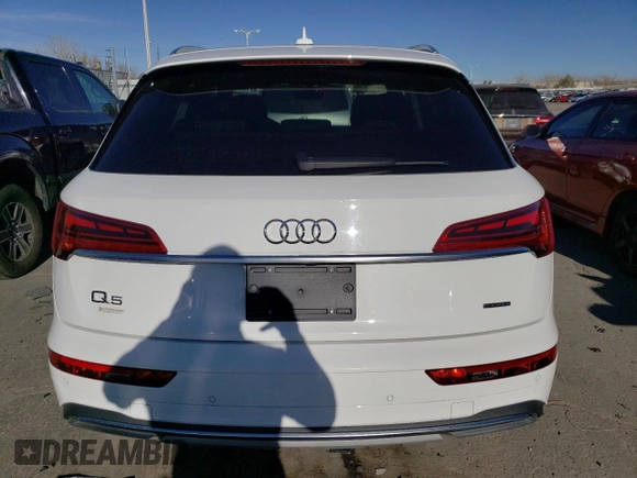 2023 Audi Q5 Prestige with VIN WA1CBAFY1P2007218, listed as a Copart auction lot 86220434 with 24,613 mi miles and Salvage Title. Bid and sale history available at carsss.com. Image 6.