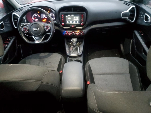 2021 Kia Soul GT-Line with VIN KNDJ63AU5M7142895, listed as a Copart auction lot 43230665 with 37,320 mi miles and Salvage Title. Bid and sale history available at DreamBid. Image 8.