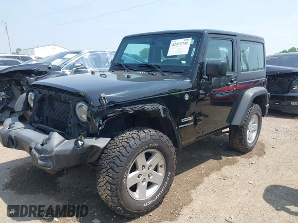 2017 Jeep Wrangler Sport with VIN 1C4AJWAG8HL559225, listed as a IAAI auction lot 42479741 with 129,933 mi miles and . Bid and sale history available at DreamBid. Image 17.