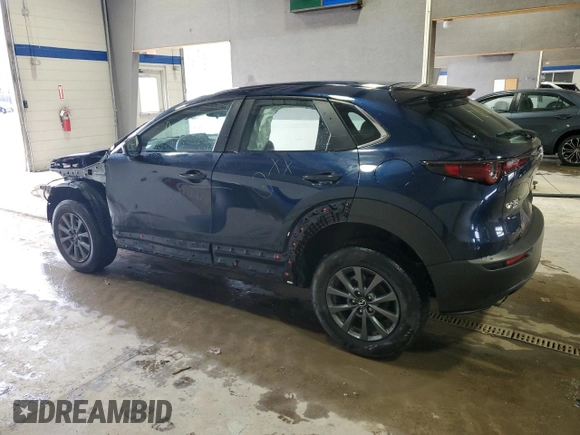 2022 Mazda CX-30 S with VIN 3MVDMBAL1NM401179, listed as a Copart auction lot 44798635 with Not provided miles and Salvage title. Bid and sale history available at DreamBid. Image 2.