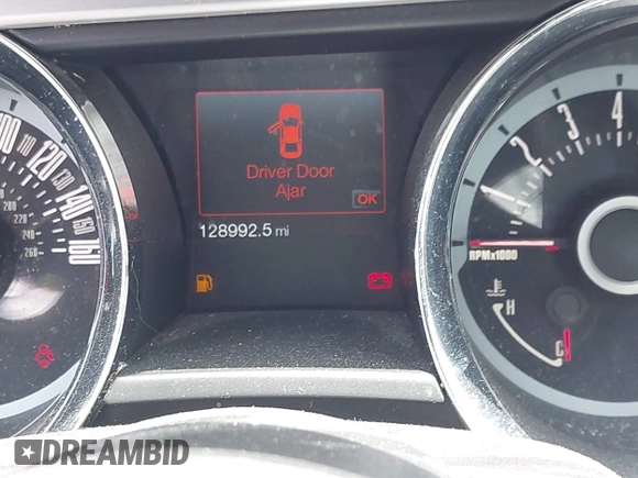 2013 Ford Mustang V6 with VIN 1ZVBP8AM7D5242049, listed as a IAAI auction lot 42629636 with 128,992 mi miles and . Bid and sale history available at DreamBid. Image 15.