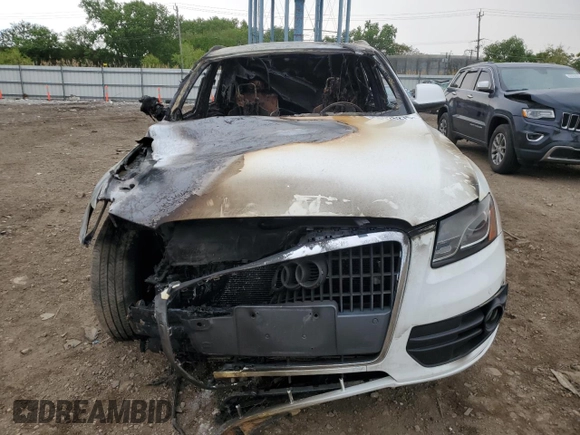 2011 Audi Q5 Premium Plus with VIN WA1LFAFP7BA032263, listed as a Copart auction lot 58926275 with Not provided miles and Salvage title. Bid and sale history available at DreamBid. Image 5.