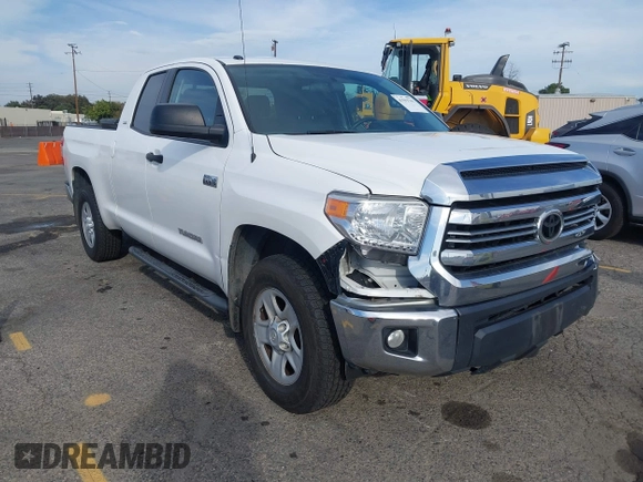 2017 Toyota Tundra SR z VIN 5TFUY5F12HX677173, wystawiony jako IAAI lot #41593761 z przebiegiem 186 206 mil mil oraz . Historia ofert i sprzedaży dostępna na DreamBid. Obrazek 1.