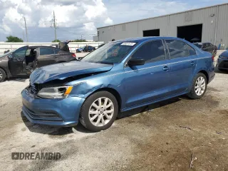 2015 Volkswagen Jetta SE z VIN 3VWD17AJ3FM225532, wystawiony jako Copart lot #59927475 z przebiegiem 155 863 mil mil oraz Szkoda całkowita • Salvage title. Historia ofert i sprzedaży dostępna na DreamBid. Obrazek 1.