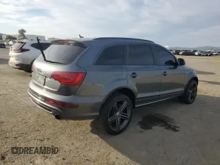 2014 Audi Q7 3.0T S line Prestige with VIN WA1DGAFE5ED002987, listed as a Copart auction lot 47359395 with 130,436 mi miles and Salvage Title. Bid and sale history available at carsss.com. Image 3.