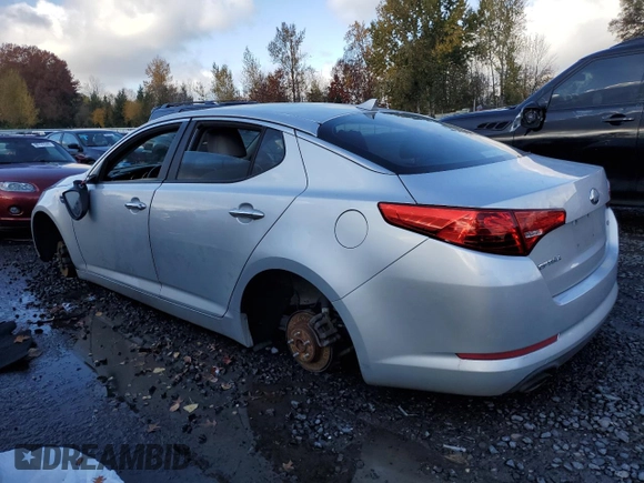 2013 Kia Optima LX with VIN 5XXGM4A75DG193823, listed as a Copart auction lot 81187984 with 171,081 mi miles and Salvage Title. Bid and sale history available at carsss.com. Image 2.