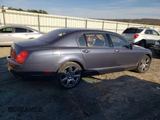 2008 Bentley Flying Spur with VIN SCBBR93W68C053026, listed as a Copart auction lot 46425195 with Not Provided miles and Clean Title. Bid and sale history available at DreamBid. Image 3.