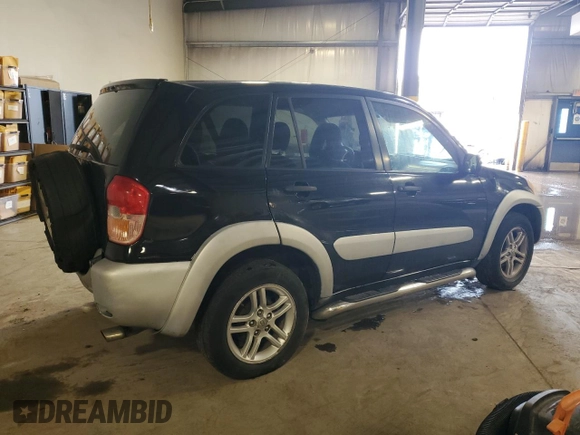 2001 Toyota RAV4 with VIN JTEGH20V110030345, listed as a Copart auction lot 64456775 with 35,539 mi miles and Salvage title. Bid and sale history available at DreamBid. Image 3.