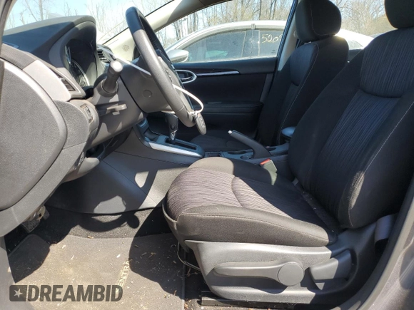 2019 Nissan Sentra SV with VIN 3N1AB7AP1KY398270, listed as a Copart auction lot 52421835 with 9,486 mi miles and Salvage Title. Bid and sale history available at carsss.com. Image 7.