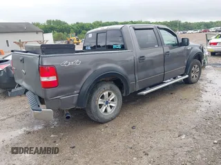 2005 Ford F-150 XLT with VIN 1FTPW145X5KC02865, listed as a IAAI auction lot 42525247 with 109,099 mi miles and . Bid and sale history available at DreamBid. Image 4.