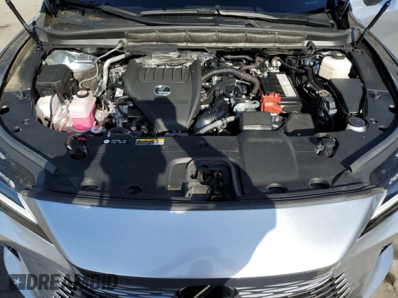 2024 Lexus RX 350 with VIN JTJCHMAA4R2017497, listed as a Copart auction lot 61495545 with 17,711 mi miles and Salvage title. Bid and sale history available at DreamBid. Image 12.