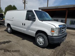 2014 Ford Econoline Cargo Commercial with VIN 1FTNE2EW3EDA33705, listed as a Copart auction lot 60919935 with 174,371 mi miles and Salvage title. Bid and sale history available at DreamBid. Image 4.