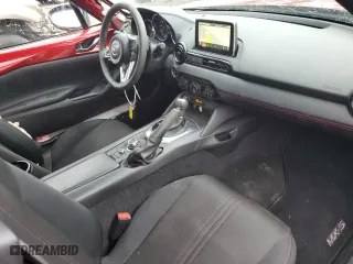2017 Mazda MX-5 Miata RF Club with VIN JM1NDAL78H0100223, listed as a Copart auction lot 72740574 with 37,653 mi miles and Salvage Title. Bid and sale history available at carsss.com. Image 8.