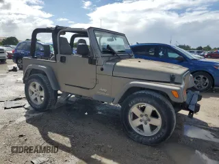2006 Jeep Wrangler SE with VIN 1J4FA29146P717476, listed as a Copart auction lot 76516624 with 0 mi miles and Non Repairable. Bid and sale history available at carsss.com. Image 4.
