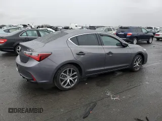 2022 Acura ILX Premium with VIN 19UDE2F73NA003786, listed as a Copart auction lot 80164114 with 35,228 mi miles and Salvage Title. Bid and sale history available at DreamBid. Image 3.