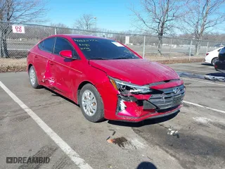 2020 Hyundai Elantra SE with VIN 5NPD74LF5LH619835, listed as a IAAI auction lot 41620772 with 39,744 mi miles. Bid and sale history available at carsss.com. Image 6.