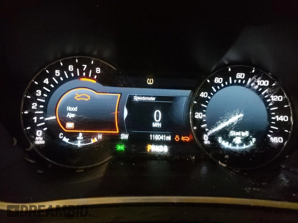 2017 Lincoln MKX Select with VIN 2LMPJ8KR3HBL11048, listed as a Copart auction lot 88952455 with 116,041 mi miles and Salvage Title. Bid and sale history available at carsss.com. Image 9.