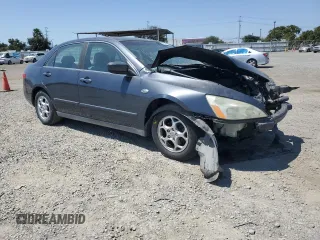 2005 Honda Accord LX with VIN 1HGCM56415A065869, listed as a Copart auction lot 62501495 with Not provided miles and Salvage title. Bid and sale history available at DreamBid. Image 4.