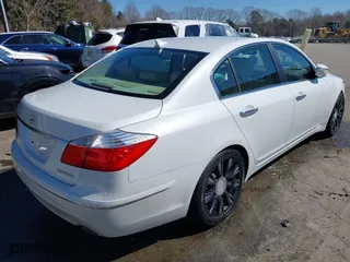 2010 Hyundai Genesis with VIN KMHGC4DE1AU076190, listed as a IAAI auction lot 41707773 with 123,426 mi miles. Bid and sale history available at carsss.com. Image 4.