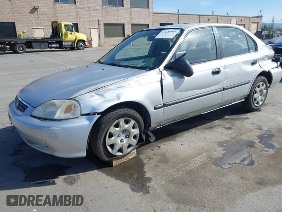 1999 Honda Civic LX with VIN JHMEJ6670XS000958, listed as a IAAI auction lot 41620949 with 93,698 mi miles and . Bid and sale history available at DreamBid. Image 17.