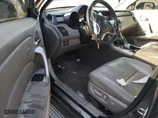 2008 Acura RDX Tech Pkg with VIN 5J8TB18588A011901, listed as a Copart auction lot 76191224 with 217,411 mi miles and Salvage Title. Bid and sale history available at carsss.com. Image 8.