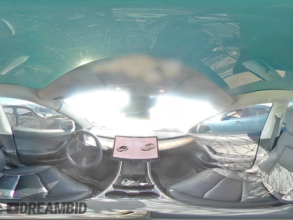 2020 Tesla Model 3 Standard Range Plus with VIN 5YJ3E1EA4LF799597, listed as a Copart auction lot 76401374 with 77,506 mi miles and Salvage Title. Bid and sale history available at DreamBid. Image 13.
