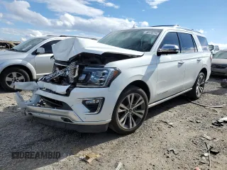 2020 Ford Expedition Platinum with VIN 1FMJU1MT5LEA05717, listed as a Copart auction lot 48118774 with 67,074 mi miles. Bid and sale history available at carsss.com. Image 1.