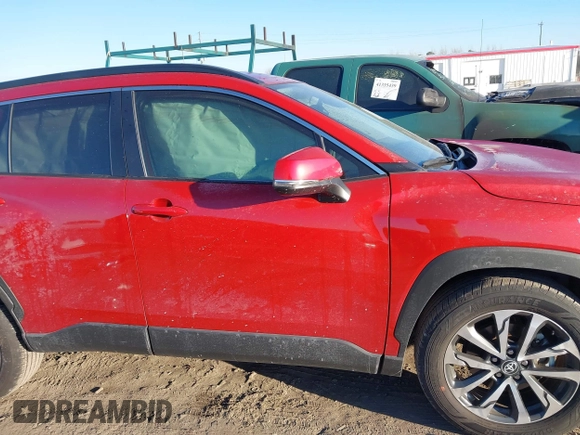 2023 Toyota Corolla Cross XLE with VIN 7MUEAAAG3PV061988, listed as a IAAI auction lot 41340709 with 20,955 mi miles and . Bid and sale history available at DreamBid. Image 13.