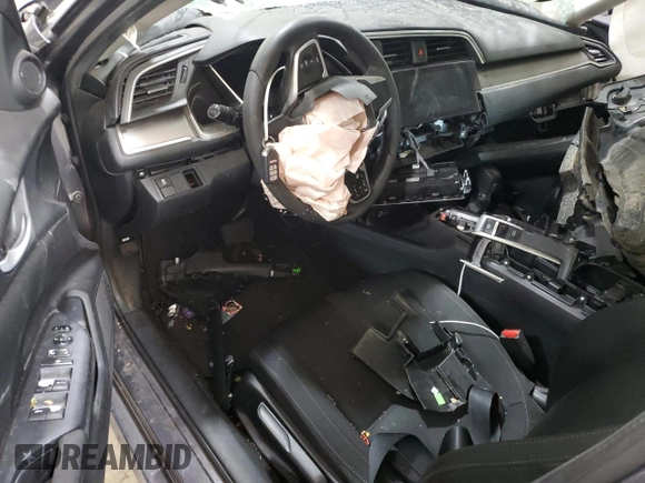 2016 Honda Civic EX with VIN 2HGFC2F79GH530654, listed as a Copart auction lot 54371555 with Not Provided miles and Salvage Title. Bid and sale history available at DreamBid. Image 8.