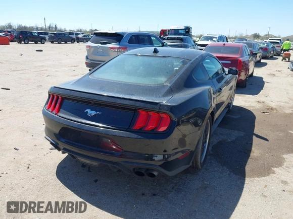 2022 Ford Mustang EcoBoost with VIN 1FA6P8TH8N5140335, listed as a IAAI auction lot 41777549 with 9,722 mi miles and . Bid and sale history available at DreamBid. Image 4.