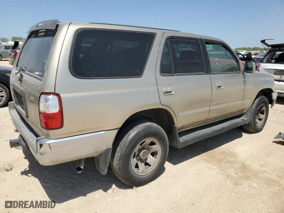 2001 Toyota 4Runner SR5 with VIN JT3GN86R710210931, listed as a Copart auction lot 53131075 with 0 mi miles and Clean Title. Bid and sale history available at carsss.com. Image 3.