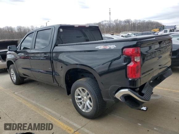 2021 Chevrolet Silverado 1500 LT with VIN 1GCUYDED2MZ262715, listed as a Copart auction lot 49122735 with 83,864 mi miles and Salvage Title. Bid and sale history available at carsss.com. Image 2.