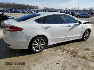 2017 Ford Fusion SE with VIN 3FA6P0H71HR355770, listed as a Copart auction lot 44199754 with 98,350 mi miles and Salvage title. Bid and sale history available at DreamBid. Image 3.