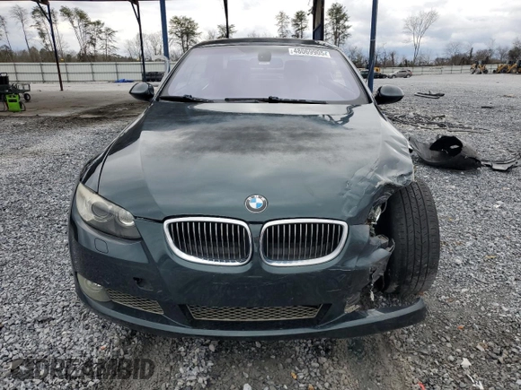2007 BMW 3 Series 335i with VIN WBAWL73537PX50797, listed as a Copart auction lot 48069905 with 110,180 mi miles and Salvage Title. Bid and sale history available at carsss.com. Image 5.