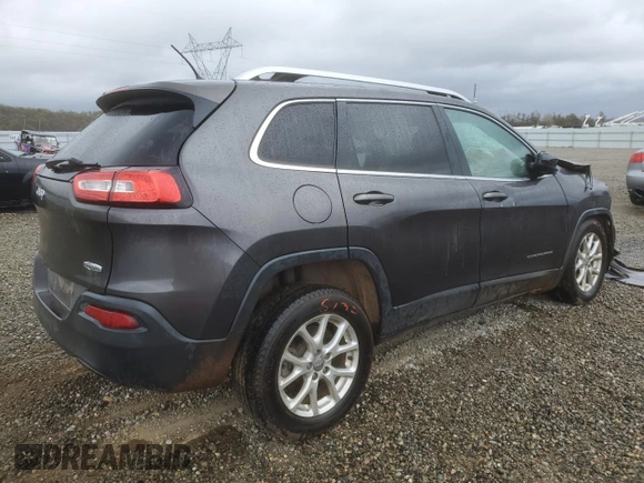 2014 Jeep Cherokee Latitude with VIN 1C4PJMCS7EW297014, listed as a Copart auction lot 48850285 with 0 mi miles and Salvage Title. Bid and sale history available at carsss.com. Image 3.