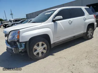 2016 GMC Terrain SLE with VIN 2GKALMEK9G6301871, listed as a Copart auction lot 53505705 with 102,142 mi miles and Salvage Title. Bid and sale history available at carsss.com. Image 1.