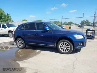 2014 Audi Q5 Premium Plus with VIN WA1LFAFP3EA006991, listed as a IAAI auction lot 41960310 with 111,055 mi miles. Bid and sale history available at carsss.com. Image 13.
