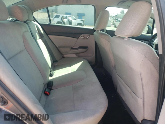 2013 Honda Civic LX with VIN 19XFB2F59DE208913, listed as a Copart auction lot 51713285 with 153,542 mi miles and Salvage Title. Bid and sale history available at DreamBid. Image 11.