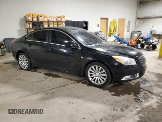 2011 Buick Regal with VIN 2G4GW5EV2B9215060, listed as a Copart auction lot 87307974 with 121,341 mi miles and Salvage Title. Bid and sale history available at DreamBid. Image 4.