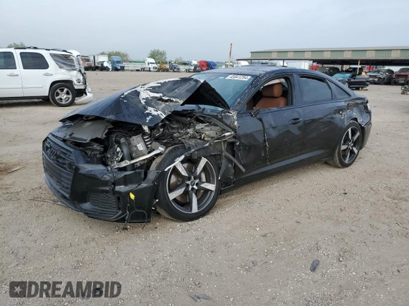 2021 Audi A6 Premium Plus with VIN WAUL2AF26MN040045, listed as a Copart auction lot 45841254 with 0 mi miles. Bid and sale history available at carsss.com. Image 1.