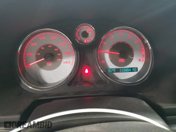 2007 Pontiac G5 with VIN 1G2AL18F777276840, listed as a Copart auction lot 50393185 with 113,404 mi miles and Salvage Title. Bid and sale history available at carsss.com. Image 9.