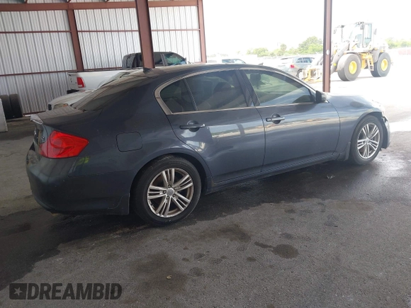 2012 Infiniti G25 Journey with VIN JN1DV6AP8CM700978, listed as a IAAI auction lot 42750060 with Not provided miles and . Bid and sale history available at DreamBid. Image 4.