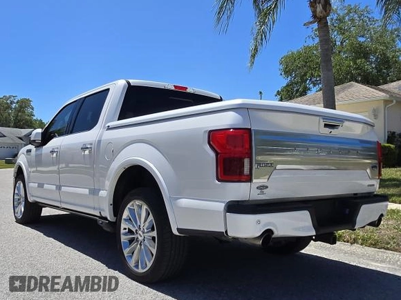 2019 Ford F-150 Limited with VIN 1FTEW1EG8KFB25182, listed as a Copart auction lot 53209395 with 101,177 mi miles and Clean Title. Bid and sale history available at carsss.com. Image 3.