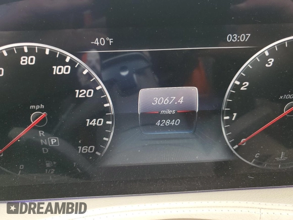 2018 Mercedes-Benz S 560 with VIN WDDUG8GB0JA386200, listed as a Copart auction lot 47555505 with 42,840 mi miles and Salvage Title. Bid and sale history available at carsss.com. Image 9.