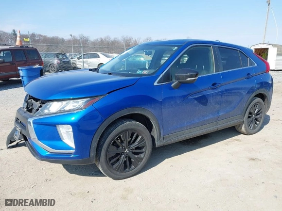 2018 Mitsubishi Eclipse Cross LE with VIN JA4AT4AA7JZ045891, listed as a IAAI auction lot 41722931 with 53,942 mi miles. Bid and sale history available at carsss.com. Image 2.