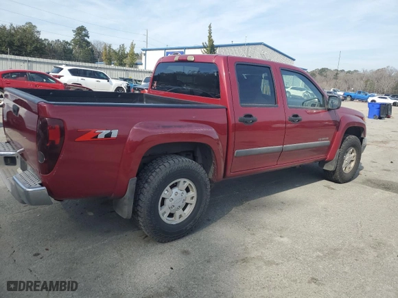 2004 Chevrolet Colorado 1SE LS Z71 with VIN 1GCDS136748165780, listed as a Copart auction lot 42531835 with 277,873 mi miles and Salvage Title. Bid and sale history available at carsss.com. Image 3.