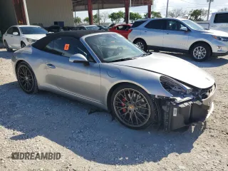 2017 Porsche 911 Carrera S with VIN WP0CB2A90HS155311, listed as a Copart auction lot 59953414 with 36,818 mi miles and Salvage Title. Bid and sale history available at carsss.com. Image 4.