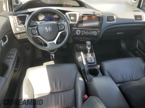 2015 Honda Civic EX-L with VIN 19XFB2F97FE258294, listed as a Copart auction lot 54789935 with 65,871 mi miles and Salvage Title. Bid and sale history available at carsss.com. Image 8.