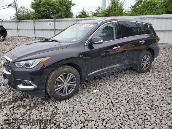 2020 Infiniti QX60 Luxe z VIN 5N1DL0MM0LC514421, wystawiony jako Copart lot #61422995 z przebiegiem 84 285 mil mil oraz Szkoda całkowita • Salvage title. Historia ofert i sprzedaży dostępna na DreamBid. Obrazek 1.
