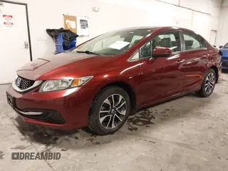 2015 Honda Civic EX with VIN 2HGFB2F84FH566245, listed as a IAAI auction lot 41603522 with 105,467 mi miles and . Bid and sale history available at carsss.com. Image 2.